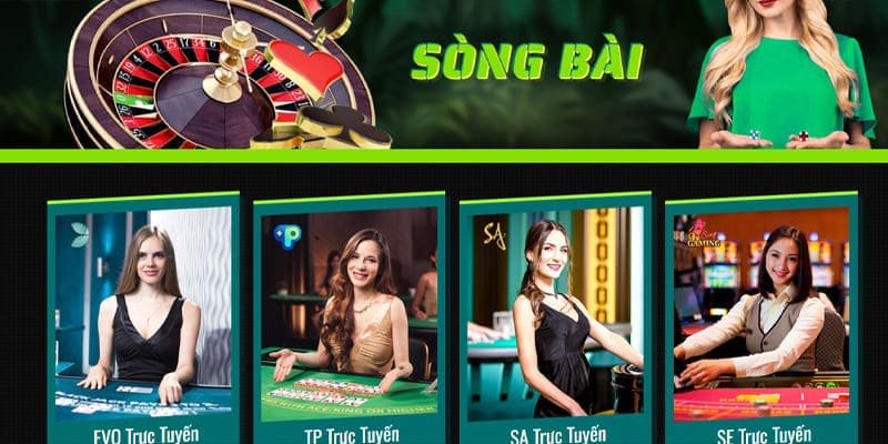 Đa dạng các trò chơi tại sảnh game bài tại nhà cái uy tín