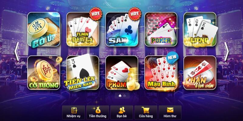 Điểm danh game bài đổi thưởng Kubet77 cực hay