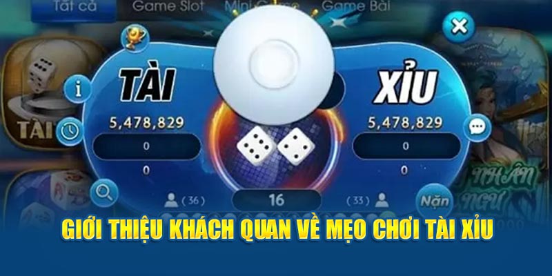 Giới thiệu khách quan về mẹo chơi tài xỉu 